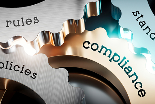 Gears with compliance, standards, rules and regulations